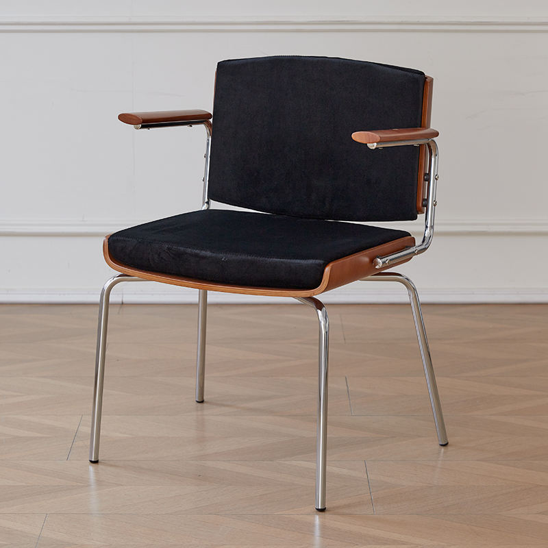 กำมะหยี่สีดำ-เก้าอี้เบอร์ลิน