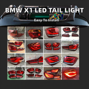 Nouveau pour X1 F48 2016+ Feu arrière LED de voiture bleu 6V Remplacement direct 3000 Lm 3000 K Lentille rouge ABS - Product Image 3