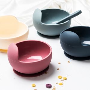 Tazón de Silicona de Grado Alimenticio Personalizado al por Mayor con Cuchara Libre de BPA para Bebés - Precio de Fábrica - Product Image 2