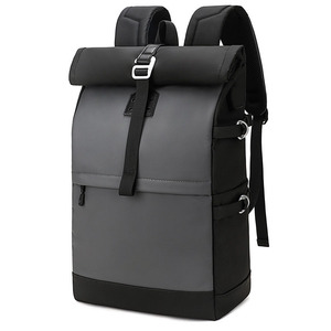 Custom Waterproof Casual Daypack Anti-theft Travel Business Backpack <b>Bag</b> Large Capacity <b>Men</b> Rolltop <b>Laptop</b> Backpack - Product Image 1
