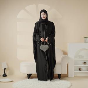 Vendita calda di lusso Abaya Dubai con abbinamento Hijab Set eleganti <span class=keywords><strong>vestiti</strong></span> <span class=keywords><strong>musulmani</strong></span> donne Abito - Product Image 4