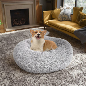 Hovicaed luxe moelleux <span class=keywords><strong>coussin</strong></span> en peluche doux beignet <span class=keywords><strong>chien</strong></span> lit accessoire lavable <span class=keywords><strong>apaisant</strong></span> canapé grand personnalisé <span class=keywords><strong>chat</strong></span> <span class=keywords><strong>et</strong></span> <span class=keywords><strong>chien</strong></span> lit <span class=keywords><strong>pour</strong></span> animaux de compagnie - Product Image 1