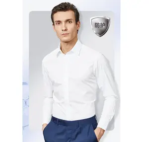 2021 wholesale high-quality solid color Men Business Dress Shirt