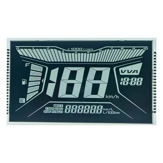 New Customized Motorcycle Screen TN HTN Positive Negative Display lcd odometer Speedometer Lcd Screen