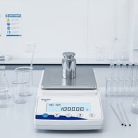 Balance de laboratoire numérique FA1004, balance analytique haute précision, précision de 0,01 g pour utilisation en laboratoire