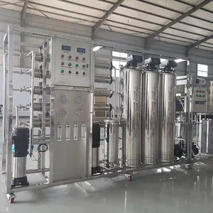 Sistema duplo de purificação de água 250l/h, sistema edi