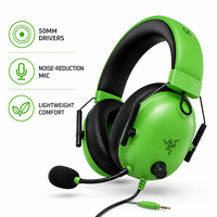 Casque de jeu filaire Razer BlackShark V2 X, son surround 7.1, haut-parleurs de 50 mm, réduction de bruit, faible latence, contrôle par application, micro pour esports