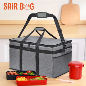 Cooler Picnic Box Large Waterproof Cooler Bag Picnic Big Box Ice Pack Car Fresh Package Insulation Bag Meal Package Insulated Cooler Bag