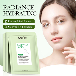 Ensemble de soins de la <span class=keywords><strong>peau</strong></span> <span class=keywords><strong>à</strong></span> l'acide salicylique SADOER, kit de soins hydratants naturels pour les peaux sujettes <span class=keywords><strong>à</strong></span> l'acné, affine le teint pour une <span class=keywords><strong>peau</strong></span> jeune et claire - Product Image 3