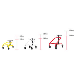 HEDY GT01 pelatihan Trainer Cerebral Palsy Gait <span class=keywords><strong>Walker</strong></span> dengan tinggi & tali yang bisa diatur untuk CP SMA kebutuhan khusus anak-anak - Product Image 4