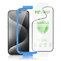 Film protecteur d'écran souple en PMMA incassable à colle intégrale pour iPhone 17 16 15 14 13 12 Pro Max