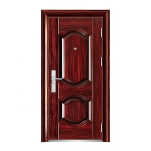 Compra a granel Descuento Phipulo Puerta <span class=keywords><strong>de</strong></span> acero <span class=keywords><strong>de</strong></span> seguridad <span class=keywords><strong>de</strong></span> metal Puerta <span class=keywords><strong>de</strong></span> <span class=keywords><strong>entrada</strong></span> exterior residencial duradera para el hogar - Product Image 5