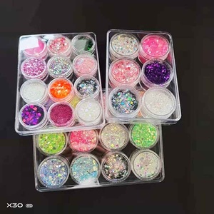 Wholesale 1kg Bulk Polyester Fine <strong>Glitter</strong> Green <strong>Red</strong> Blue White Hexagonal for Nails Craft Christmas Holiday Supplies - Product Image 5