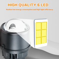 Nouveau antibrouillard lentille LED projecteur lentille voiture ampoule LED antibrouillard voiture universel Super lumineux
