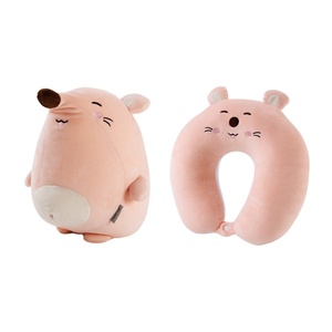 Almohada de descanso de cuello de algodón pp para niños, almohada decorativa de viaje para tren y avión - Product Image 2