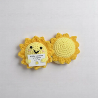 Crochet positif soleil soleil crochet poupées tricoté décor à la maison émotionnel crochet cadeaux cadeaux de remise des diplômes pour la saison des enseignants