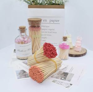 ไม้ขีดไฟซิการ์สีดำแบบเป็นมิตรกับสิ่งแวดล้อมสั่งทำได้จำนวนมาก ดีไซน์ยาวพิเศษเพื่อความปลอดภัย ใช้สำหรับจุดเทียน ของขวัญสำหรับโรงแรมและงานปาร์ตี้ สไตล์ทันสมัย - Product Image 5