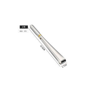 Pinzas para hielo de acero inoxidable engrosadas, multifuncionales, para barbacoa y toallas, venta al por mayor, artículo popular transfronterizo - Product Image 4