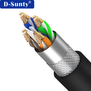 สายแลน OEM ทองแดงเปลือย Cat5E CAT6 CAT6A คุณภาพพรีเมียม แบบ SFTP ป้องกันสัญญาณรบกวน  หุ้ม PVC สายอีเธอร์เน็ต 26AWG ความยาว 1 ม./5 ม./100 ม. - Product Image 3