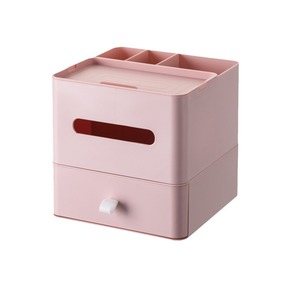 Fuyime Desktop Storage <b>Box</b> With Drawers Multipurpose Organizer For <b>Makeup</b> And Office Supplies 6-10L Simple Style - Product Image 2