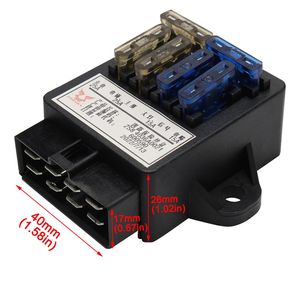 Accessoires Moto Originaux 4306A0021 Boîtier de Fusibles à 8 Broches pour Modification, Bloc de Circuits à 4 Voies - Product Image 3