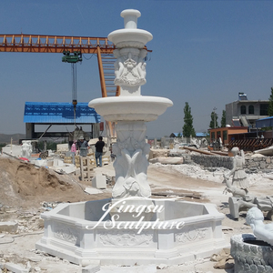 Decoración <span class=keywords><strong>de</strong></span> jardín al aire libre grande con gradas mármol <span class=keywords><strong>fuente</strong></span> <span class=keywords><strong>de</strong></span> agua - Product Image 2
