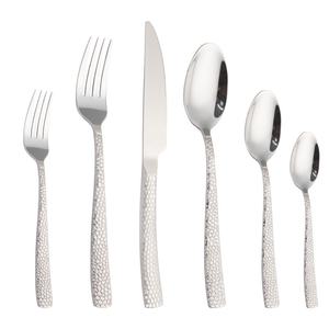 طقم حلوى ستيك سميكة مطلية بالذهب من الفولاذ المقاوم للصدأ سكين مائدة غربية ألمانية من البلاستيك - Product Image 5