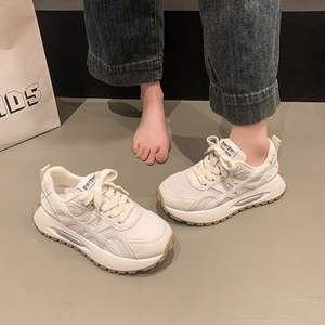 2026 New Style Trendy <b>Slip</b>-<b>On</b> Thick-Tread Rubber <b>Running</b> <b>Shoes</b>-Comfortable Fashionable Lightweight Summer Autumn Casual Sneakers - Product Image 3