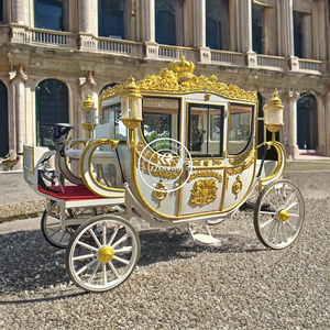 Carruaje de Caballos Eléctrico Clásico en Venta, Asiento Suave, Carruaje Real para Turismo, Romántico Carruaje sin Caballos - Product Image 4
