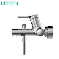 Ensemble de douche et bain mural complet KEMENG en acier inoxydable SUS304 avec mitigeur CE pour salle de bain