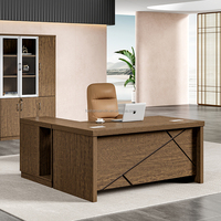 Mobilier de bureau à domicile Table assise sur pied en bois Bureau relevable réglable avec armoire latérale