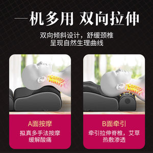 To Neck Massage Pillow Electric Kneading Heated Full Body Massage Pillow With Remote Control For Neck Waist Back Legs Hips - Product Image 5