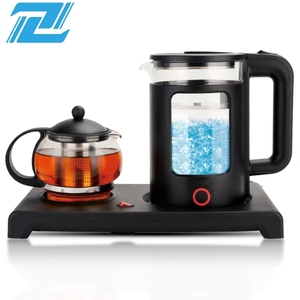 Bouilloire électrique et cafetière 2 en 1, chauffe-eau domestique, ensemble de pots, appareil de marque chinoise pour l'hôtel et la cuisine à domicile - Product Image 5
