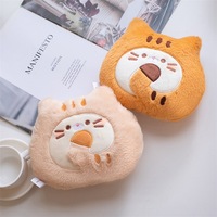 Jouets en peluche mignons en forme de biscuit de chat, figurine articulée en fourrure de tigre, poupée apaisante de forme ronde, cadeau pour filles