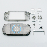 Kit de coque de remplacement complet pour PSP 3000, coque transparente avec boutons, plusieurs couleurs, boîtier complet pour réparation