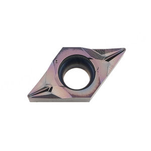 เม็ดมีดกลึง CNC รุ่น DCGT11T304M FP-CK PR1535 ความหนาใบมีด 2.0 มม. เส้นผ่านศูนย์กลางรู 20 มม. รูปทรงข้าวหลามตัด สำหรับเหล็กและสแตนเลส เคลือบ PVD - Product Image 4