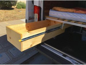 12-48 Inch Full Extension Ball Bearing Heavy Duty <strong>Drawer</strong> <strong>Slides</strong> <strong>Lock</strong> For Kitchen &amp; Outdoor Applications - Product Image 3