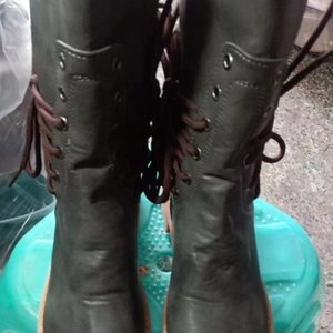 Large Size Western Cowboy Style Boots for Women 2026 Autumn and Winter New Rivet Motorcycle Boots Hot Style - Product Image 4