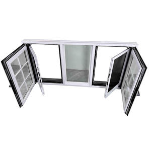 Ventana Abatible y <span class=keywords><strong>Oscilobatiente</strong></span> Innovadora con Marco de Aluminio con Rotura de Puente Térmico y Mecanismos de Apertura de Rejilla Blanca Inteligente - Product Image 3