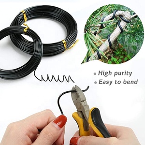 Herramientas de entrenamiento de bonsái negro <span class=keywords><strong>barato</strong></span> de China, <span class=keywords><strong>alambre</strong></span> de aluminio artesanal para bonsái - Product Image 3
