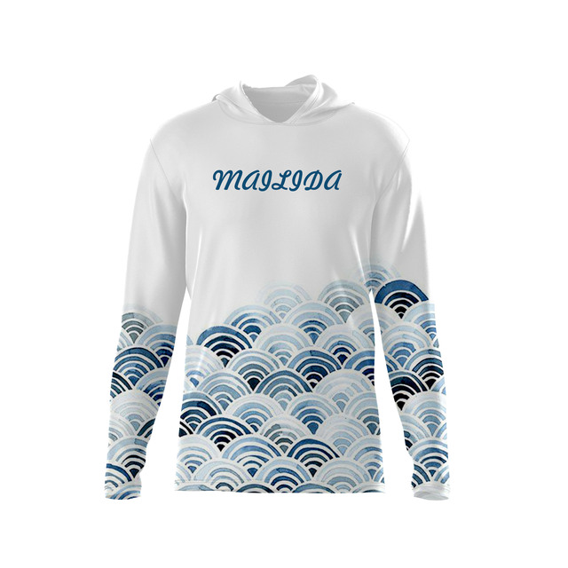 Zero Tariff Breathable Long Sleeve Dry-Fit Fishing Wear Quick Dry UV Protection Spf UPF 50 Durable Polyester Men Fishing Shirt