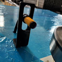 Machine automatique de cintrage de tubes en acier inoxydable CNC pour serres, sept rouleaux, trois rouleaux