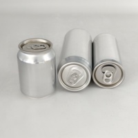 Vente en gros de canettes en aluminium personnalisées avec logo, 250 ml, 330 ml, 350 ml, 500 ml, fines, pour sodas, bières et jus, avec anneau de tirage scellé