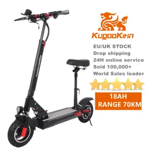 Patinete eléctrico para adultos, scooter todoterreno de dos ruedas, ku M4 Pro, 500w, envío rápido