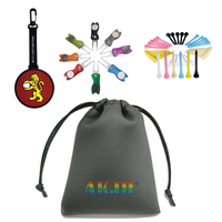 Échantillon gratuit Logo personnalisé outil de Divot de Golf Mental avec étiquette de sac de Golf et marqueur de balle accessoires de Golf
