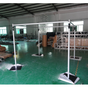 Aluminum heavy duty wedding <b>backdrop</b> <b>stand</b> adjustable pipe and drape system - Product Image 1