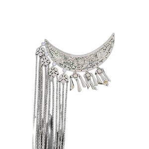 กิ๊บติดผมทรงพระจันทร์เสี้ยวสไตล์จีนแบบใหม่สำหรับ<span class=keywords><strong>ผู้หญิง</strong></span> กิ๊บติดผมพู่ห้อยโลหะผสมสไตล์ชาติพันธุ์ กิ๊บติดผมวินเทจแบบ<span class=keywords><strong>สั่น</strong></span>ได้ กิ๊บติดผมทรงปากเป็ด - Product Image 6