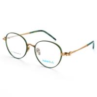 Monture de lunettes classique en titane pur, légère, pleine monture, unisexe, qualité supérieure, style imprimé, transparente, mode, lecture