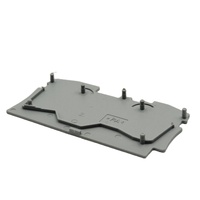 2006-1291 Bornier de raccordement traversant industriel DIN Rail Mount, connecteur gris, en stock, version allemande originale 2006-1291