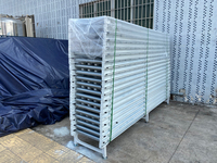 Rodillo transportador de montaje grande personalizado de Hongrui Factory, nuevo Material de acero, núcleo de Motor de engranaje resistente al calor para alimentos y bebidas